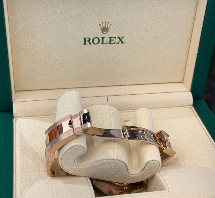 Rolex Gmt-master Ii Nuovo 2022 Oro Rosa Full Set Con Documenti Scatola Rolex
