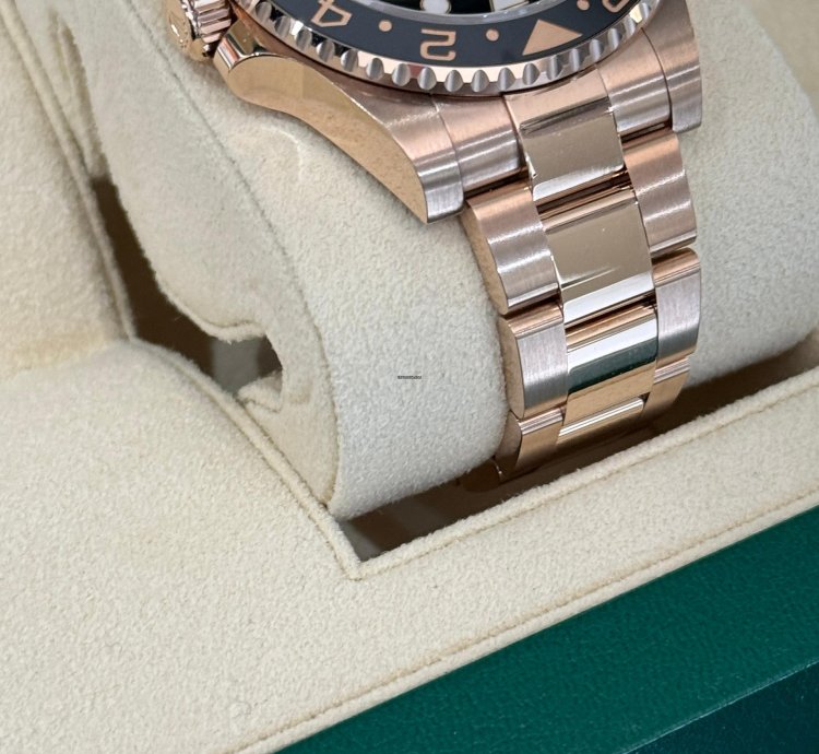 Rolex Gmt-master Ii Nuovo 2022 Oro Rosa Full Set Con Documenti Scatola Rolex