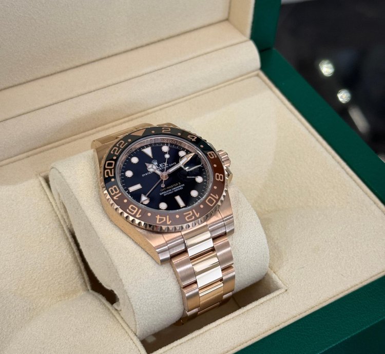 Rolex Gmt-master Ii Nuovo 2022 Oro Rosa Full Set Con Documenti Scatola Rolex
