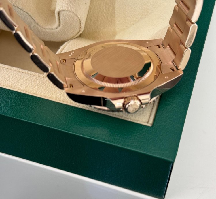 Rolex Gmt-master Ii Nuovo 2022 Oro Rosa Full Set Con Documenti Scatola Rolex