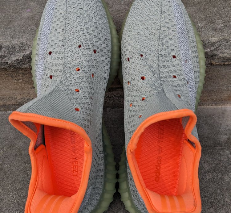 Adidas Yeezy Boost 350 V2 Desert Sage Size 10 5 Men Fx9035