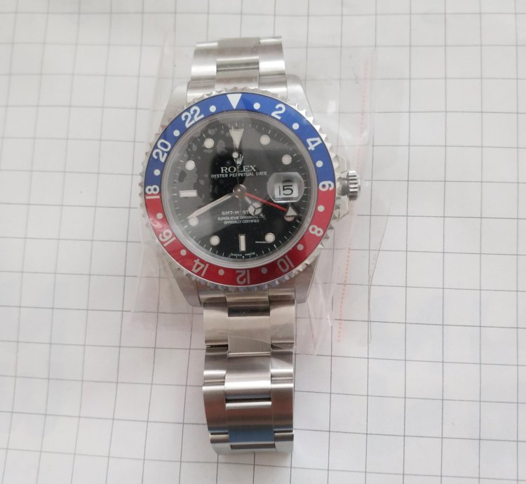 Rolex Gmt-master Ii Nuovo Full Set Con Tutte Le Pellicole