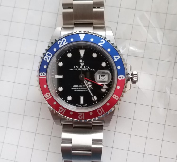 Rolex Gmt-master Ii Nuovo Full Set Con Tutte Le Pellicole