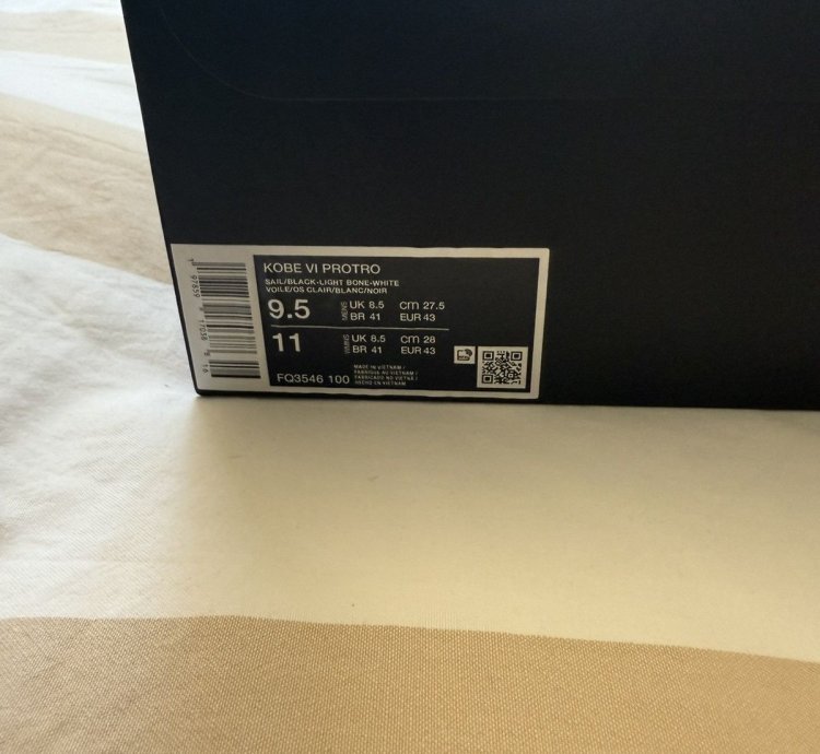 Nike Kobe 6 Protro Sail