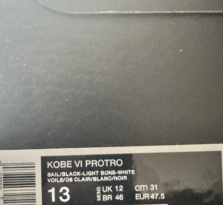 Nike Kobe 6 Protro Sail All-star