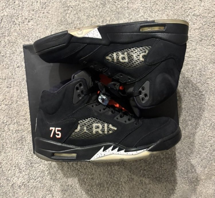 Paris Saint-germain Air Jordan 5 Retro Mens Us 10