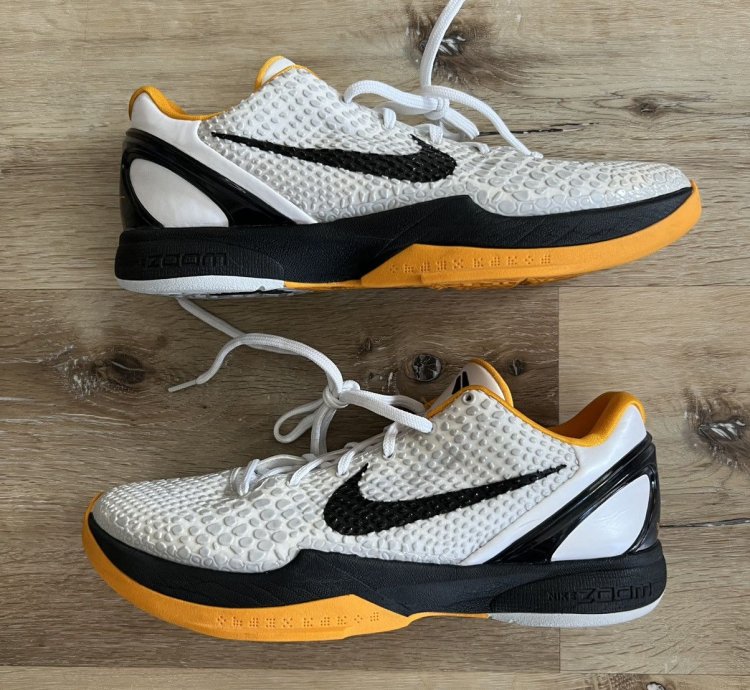 Nike Kobe 6 Protro White Del Sol Used Size 11