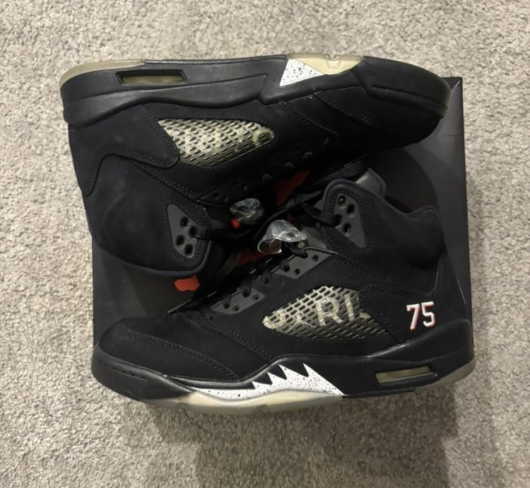 Paris Saint-germain Air Jordan 5 Retro Mens Us 10