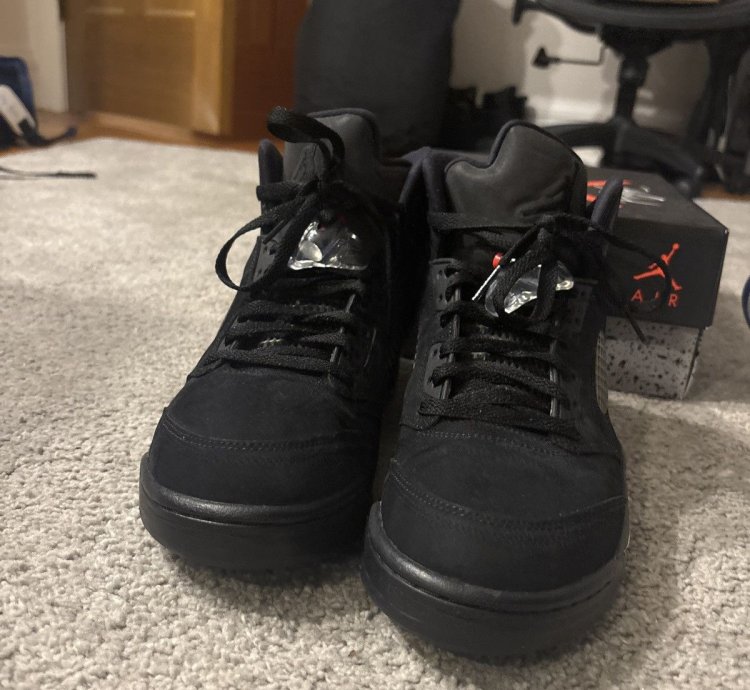 Paris Saint-germain Air Jordan 5 Retro Mens Us 10