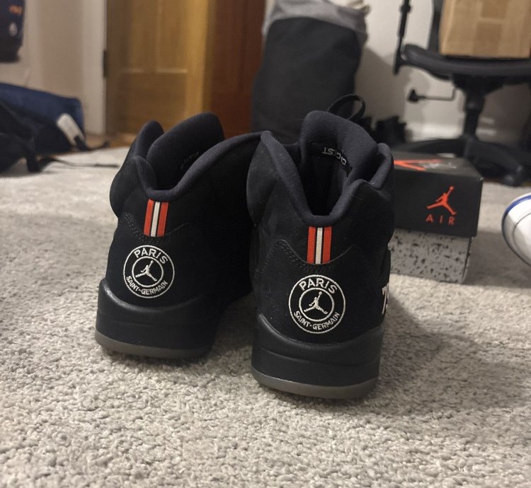 Paris Saint-germain Air Jordan 5 Retro Mens Us 10