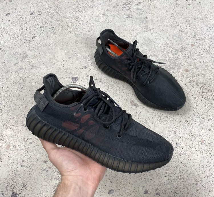 Adidas Yeezy Boost 350 V2 Mono Cinder Black Gx3791 Us9