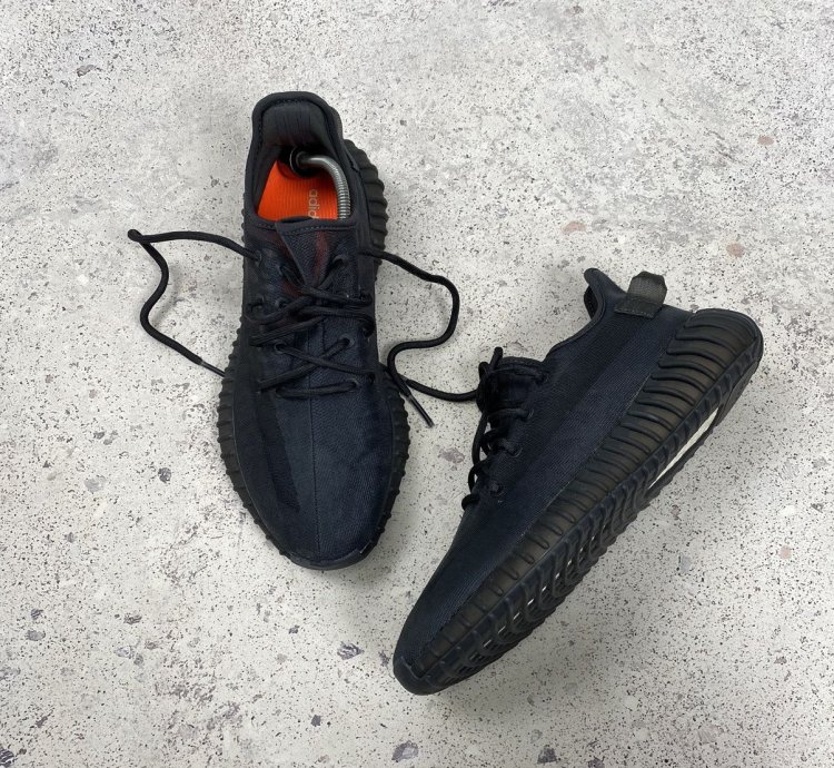 Adidas Yeezy Boost 350 V2 Mono Cinder Black Gx3791 Us9
