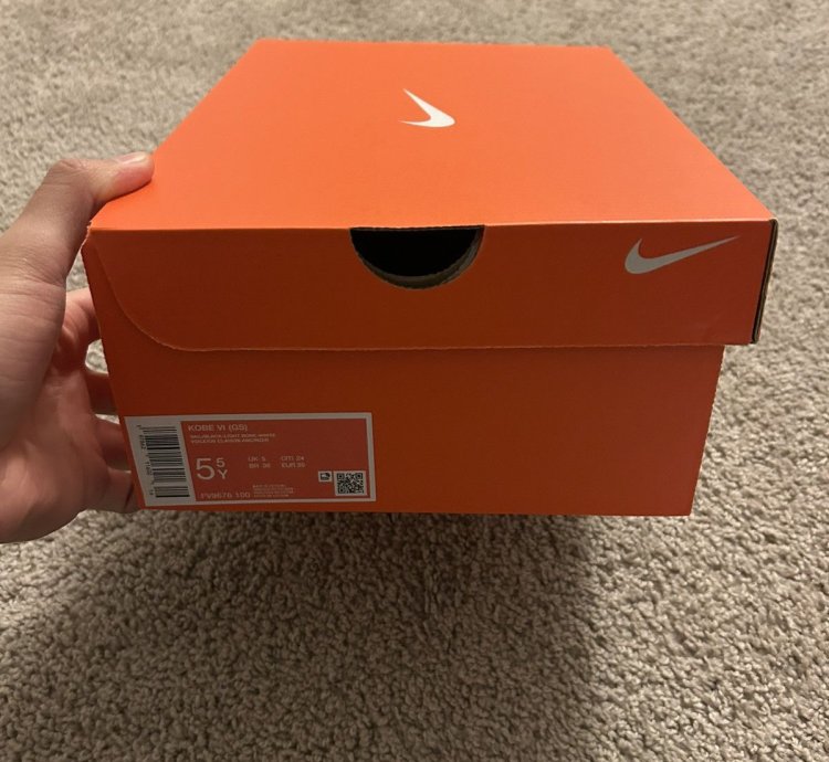 Nike Kobe 6 Sail All-star gs Size 5 5y