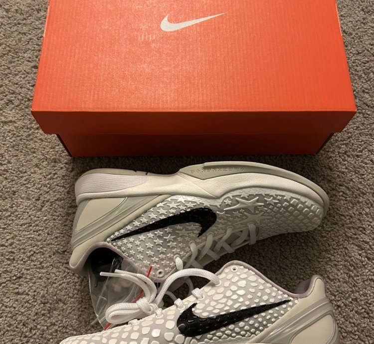 Nike Kobe 6 Sail All-star gs Size 5 5y