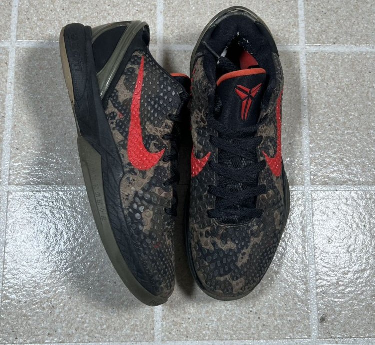 Nike Kobe 6 Vi Protro Italian Camo - Indoor Use Only Size 7y