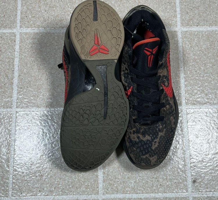 Nike Kobe 6 Vi Protro Italian Camo - Indoor Use Only Size 7y