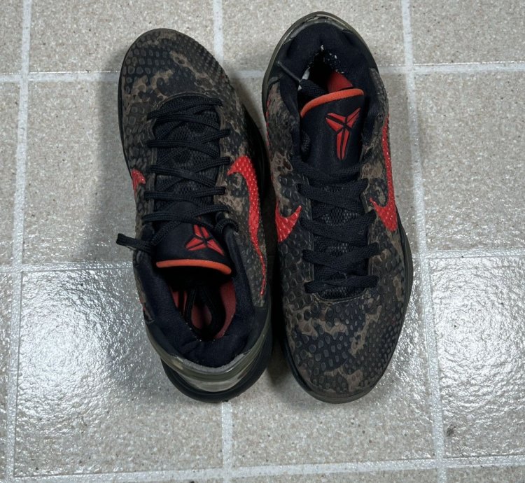 Nike Kobe 6 Vi Protro Italian Camo - Indoor Use Only Size 7y