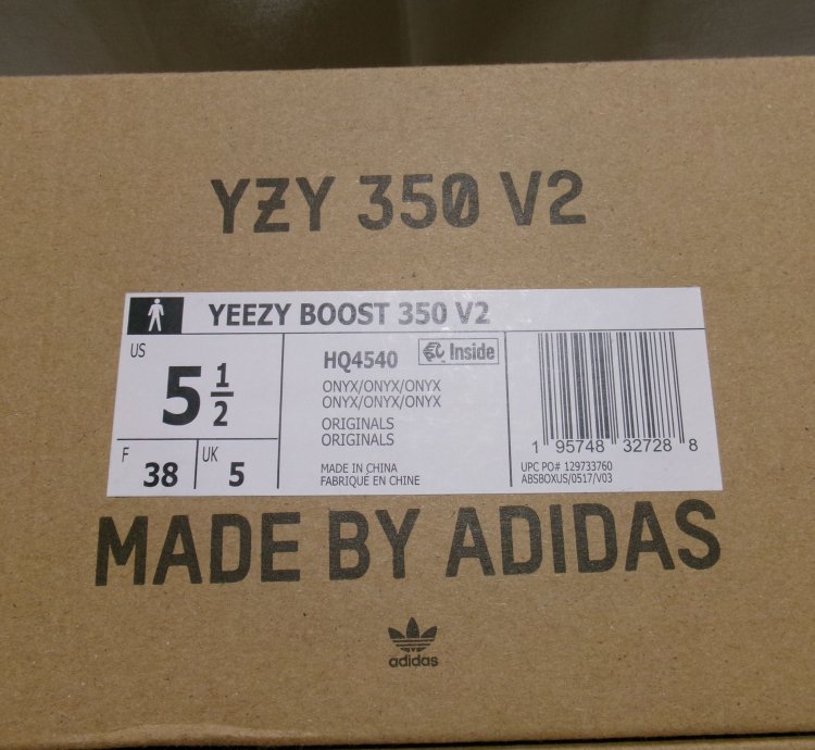 Adidas Yeezy Boost 350 V2 Onyx Shoes