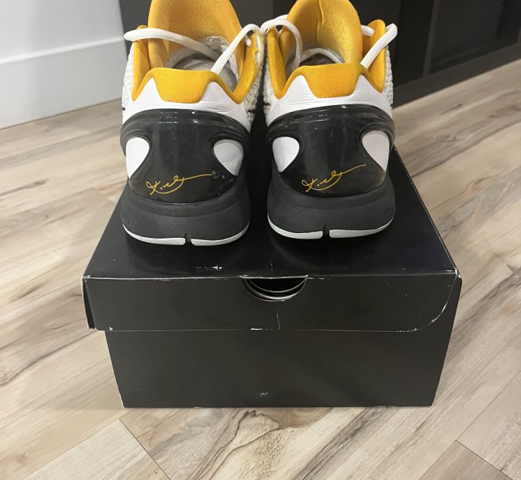 Nike Kobe 6 White Del Sol