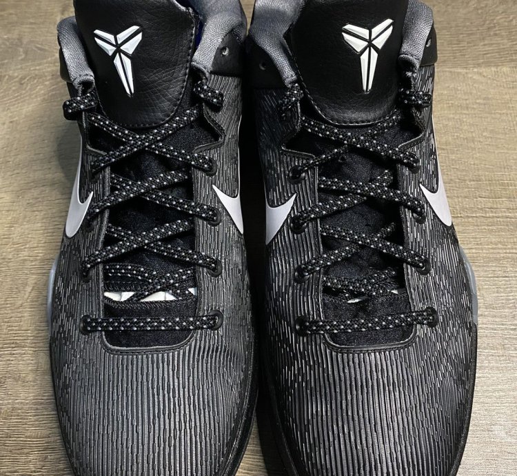 Nike Kobe 7 Black White Wolf Grey Sz 11