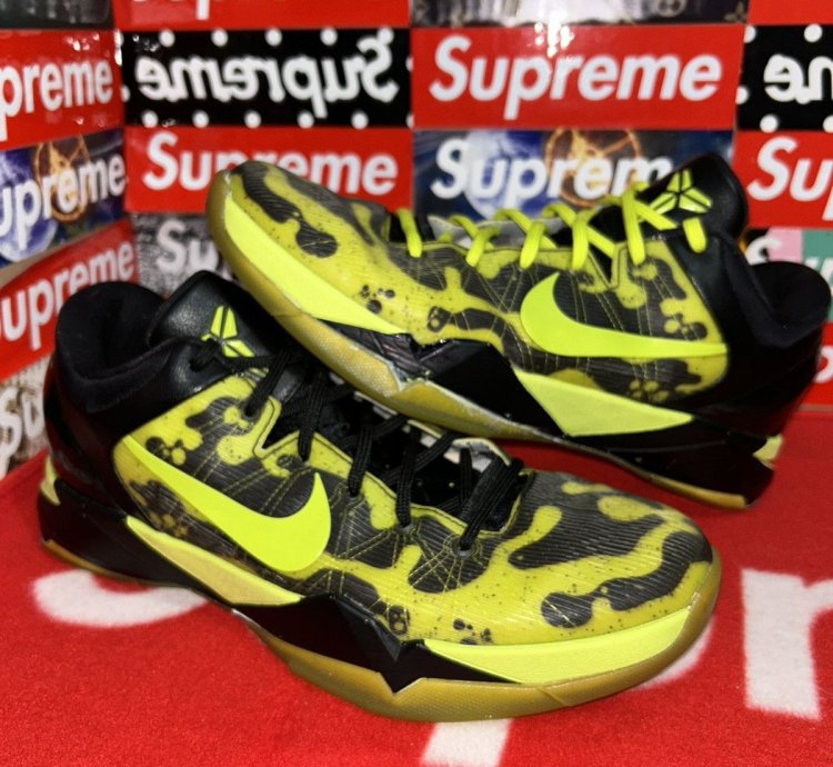 Nike Kobe 7 Id Poison Frog 518386-991 Size 12