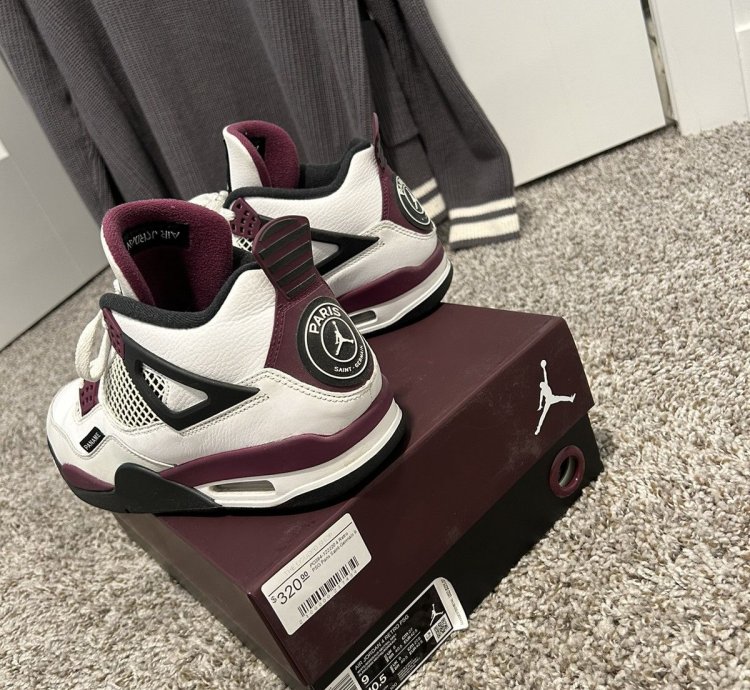 Psg Retro 4 Size 9