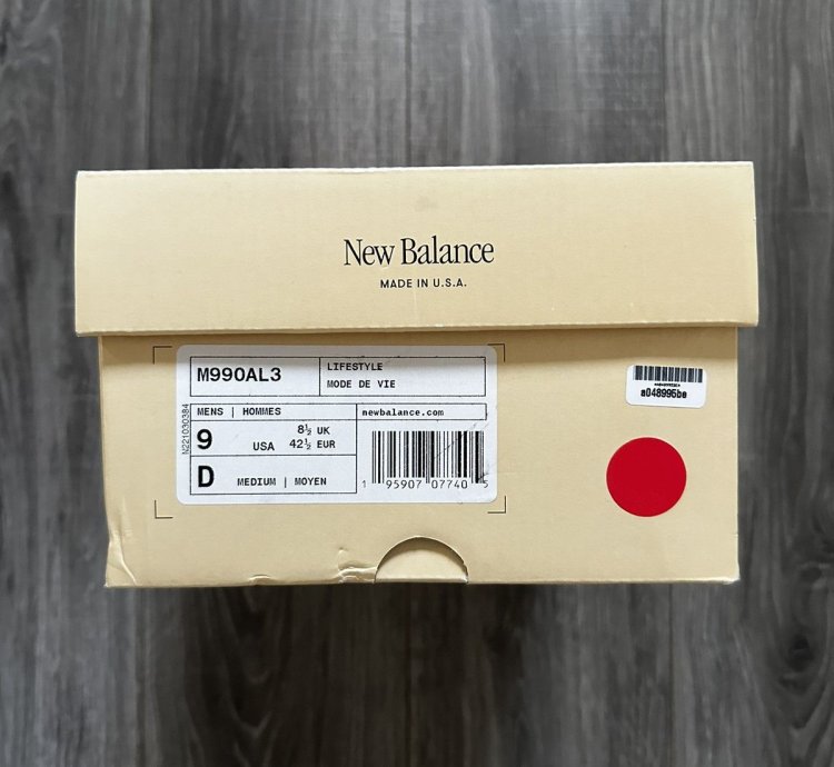 New Balance Made In Usa 990v3- Sea Salt
