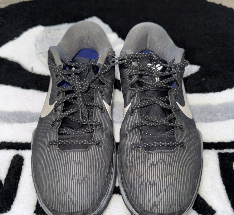Nike Kobe 7 System Black Wolf Grey size 10 5