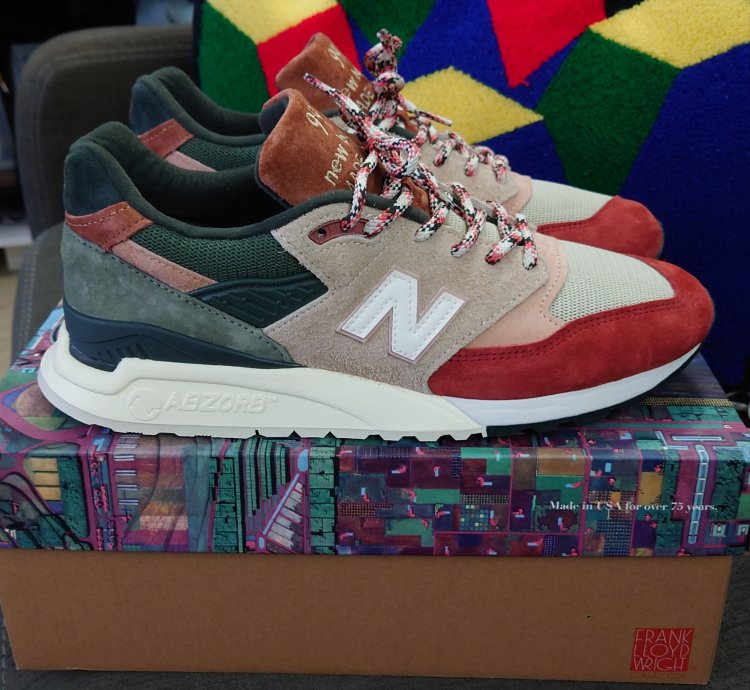New Balance Made In Usa 998 Ronnie Fieg Frank Lloyd