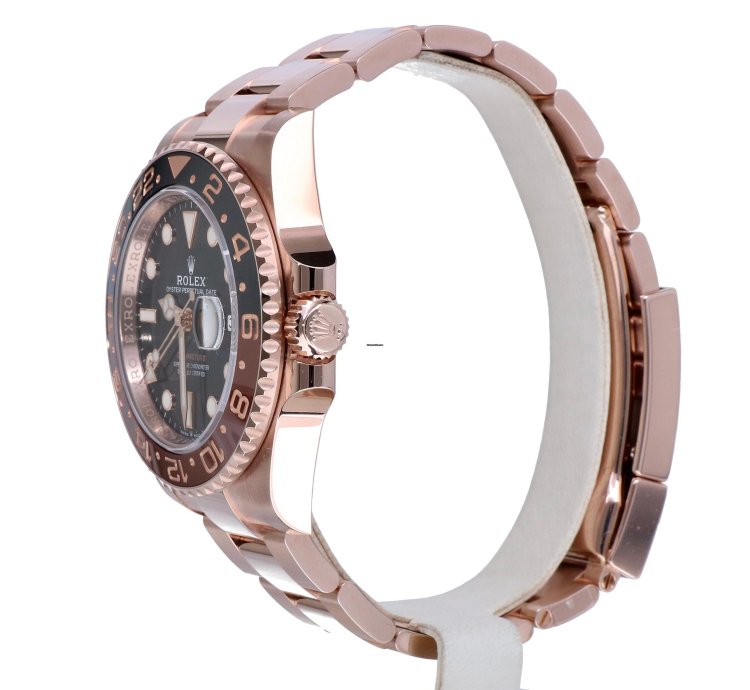 Rolex Gmt-master Ii Oyster Perpetual Gmt-master Ii Rootbeer Rose Gold 40 Mm Unworn 2023