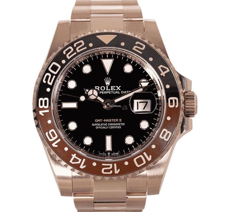 Rolex Gmt-master Ii Oyster Perpetual Gmt-master Ii Rose Gold 126715chnr