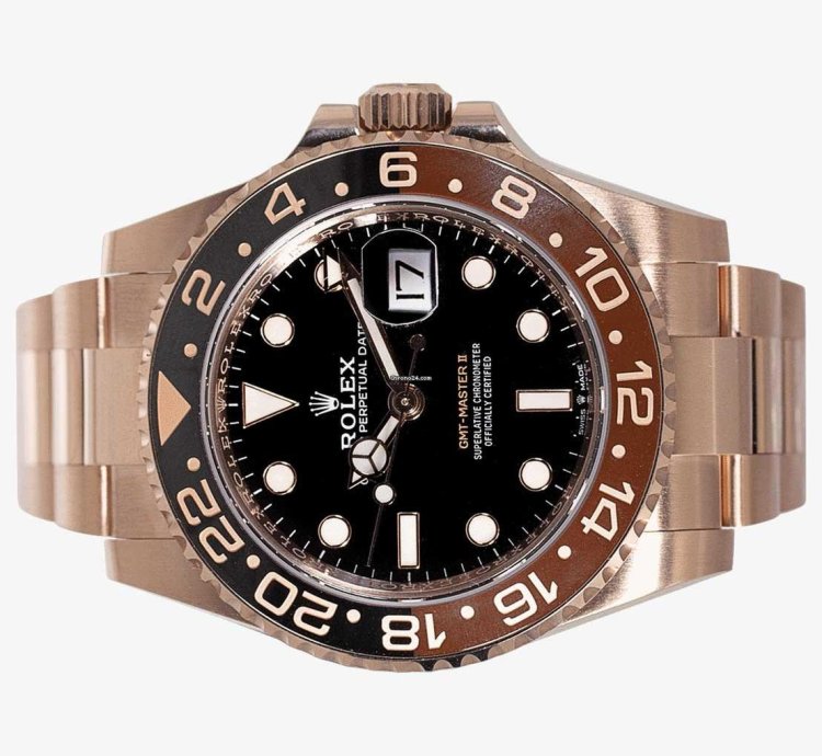 Rolex Gmt-master Ii Oyster Perpetual Gmt-master Ii Rose Gold 126715chnr