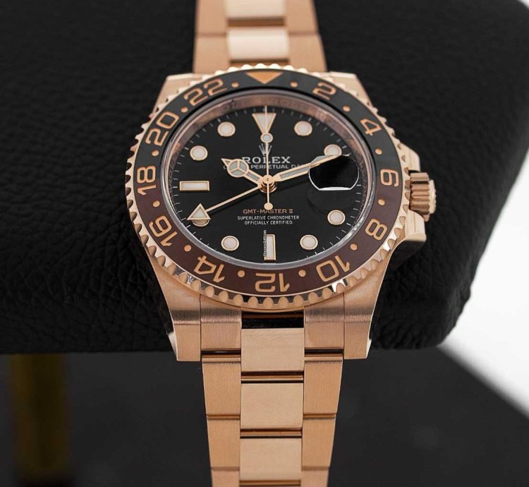 Rolex Gmt-master Ii Oyster Perpetual Gmt-master Ii Rose Gold 126715chnr