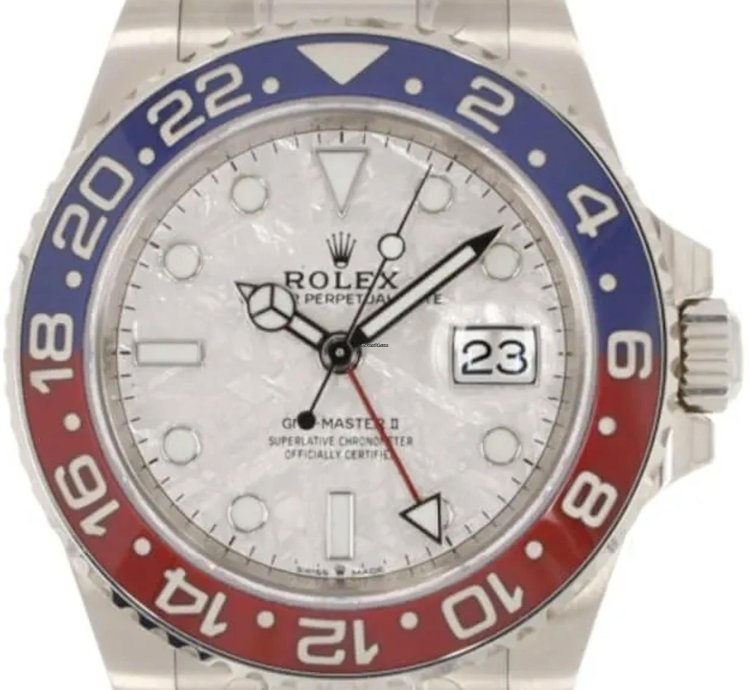 Rolex Gmt-master Ii Pepsi - Meteorite Dial 2021