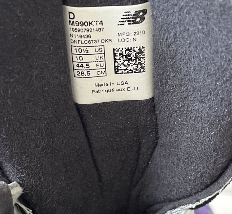 New Balance Miusa 990v4 Kith United Arrows