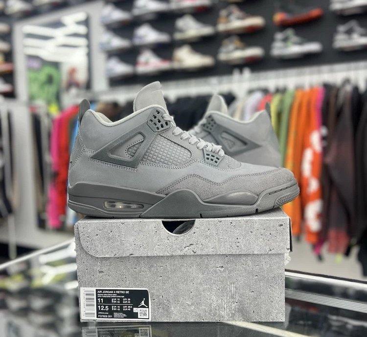 Air Jordan 4 Retro Se Paris Olympics Wet Cement