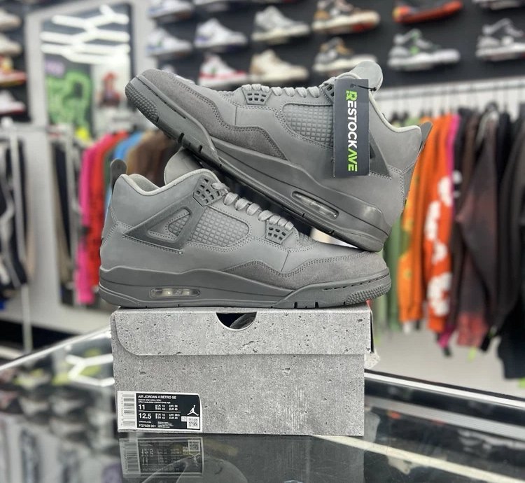 Air Jordan 4 Retro Se Paris Olympics Wet Cement