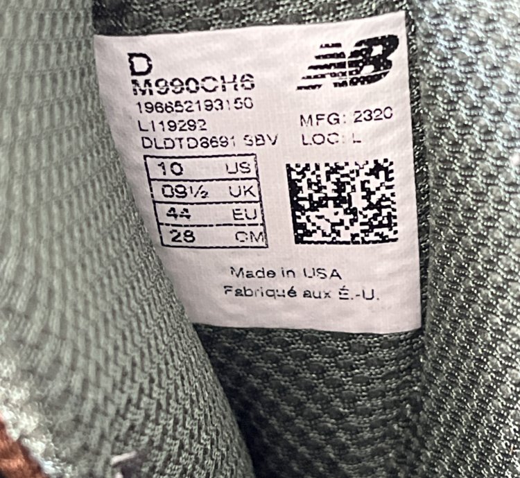 New Balance Miusa 990v6 Carhartt Wip