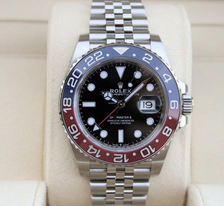 Rolex Gmt-master Ii Pepsi Jubilee 2025 Neu Full Set