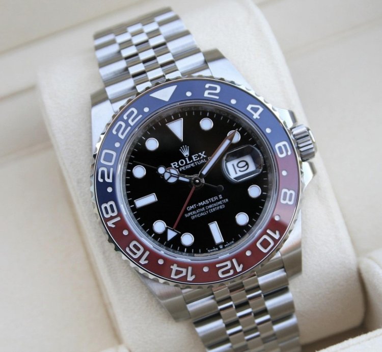 Rolex Gmt-master Ii Pepsi Jubilee 2025 Neu Full Set