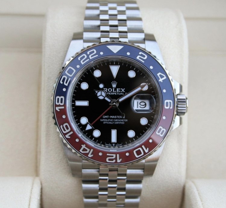 Rolex Gmt-master Ii Pepsi Jubilee 2025 Neu Full Set