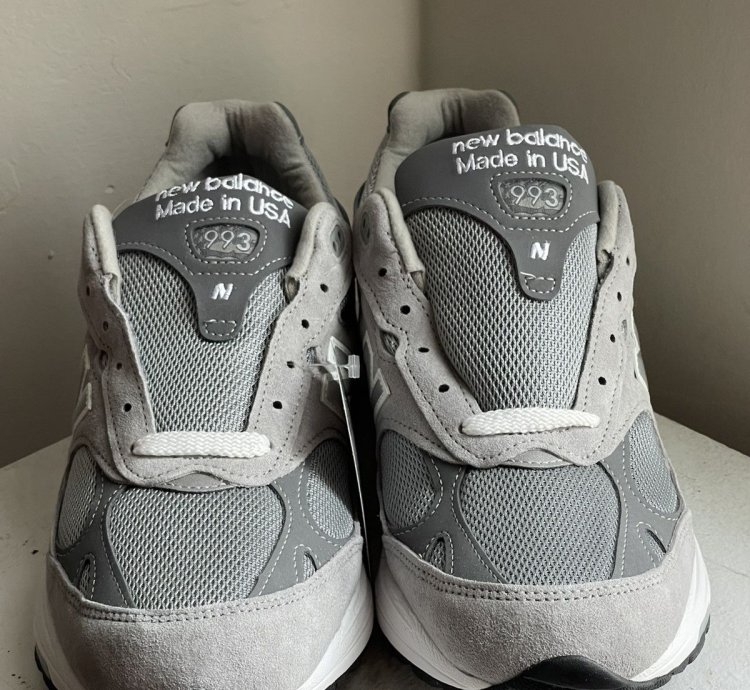 New Balance Mr993gl Og Grey Mesh Suede