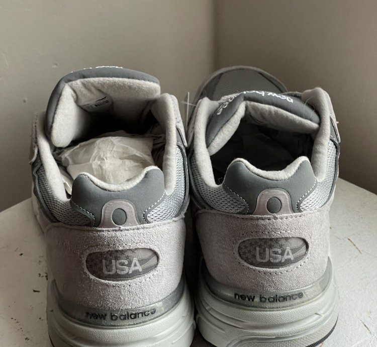 New Balance Mr993gl Og Grey Mesh Suede