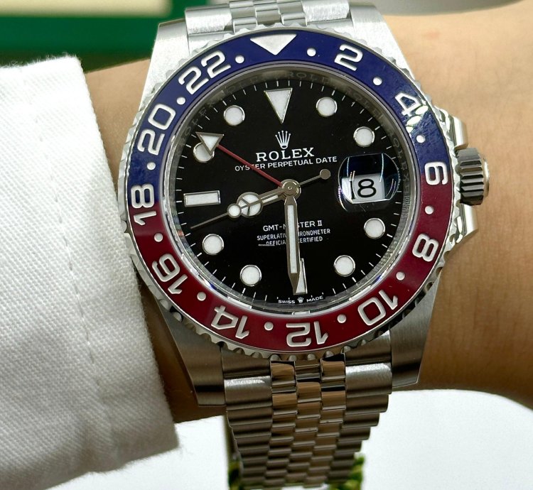Rolex Gmt-master Ii Pepsi Jubilee Bracelet