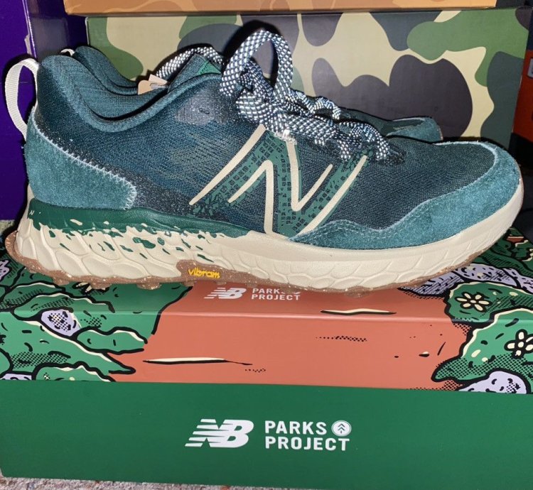 New Balance Parks Project Fresh Foam Hierro V7 Green Us12