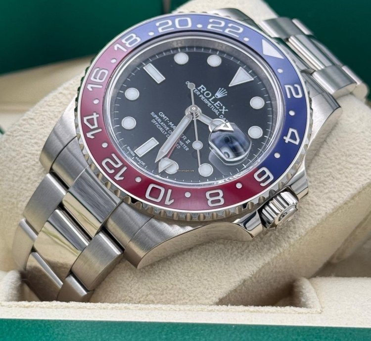 Rolex Gmt-master Ii Pepsi Unworn Full Set In Stock