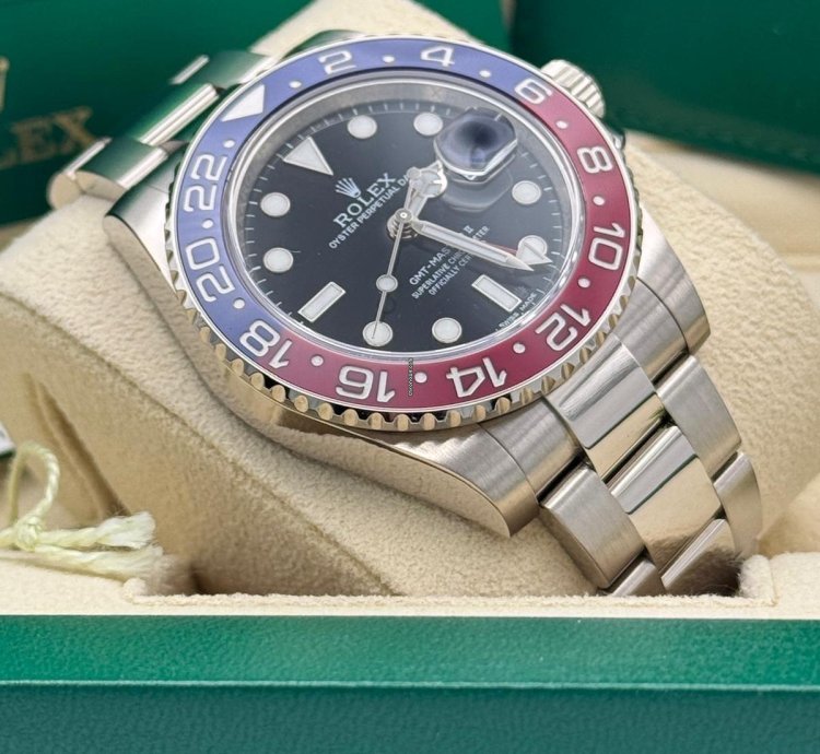Rolex Gmt-master Ii Pepsi Unworn Full Set In Stock
