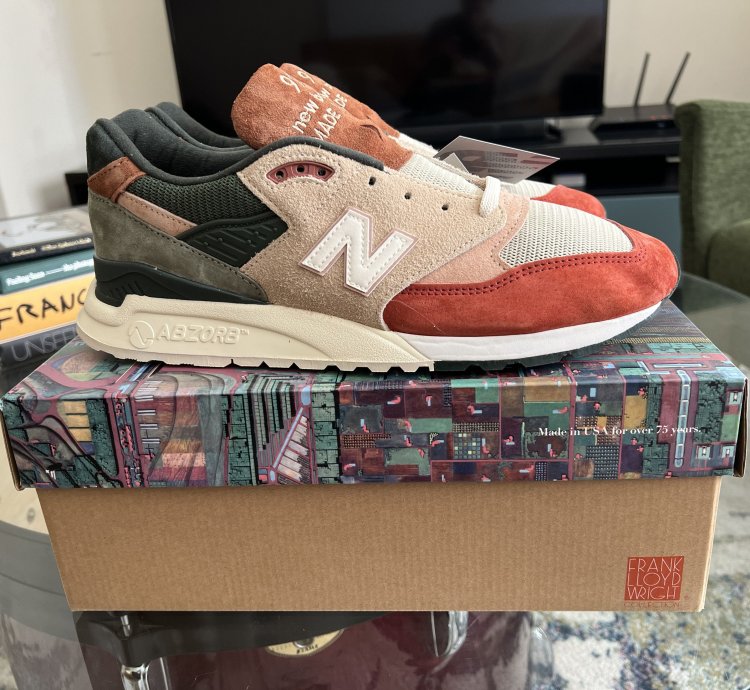 New Balance Ronnie Fieg Frank Lloyd Wright 998