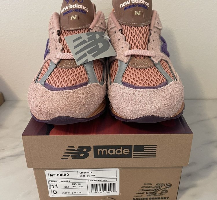 New Balance Salehe Bembury Sand Be The Time Miusa 990v2