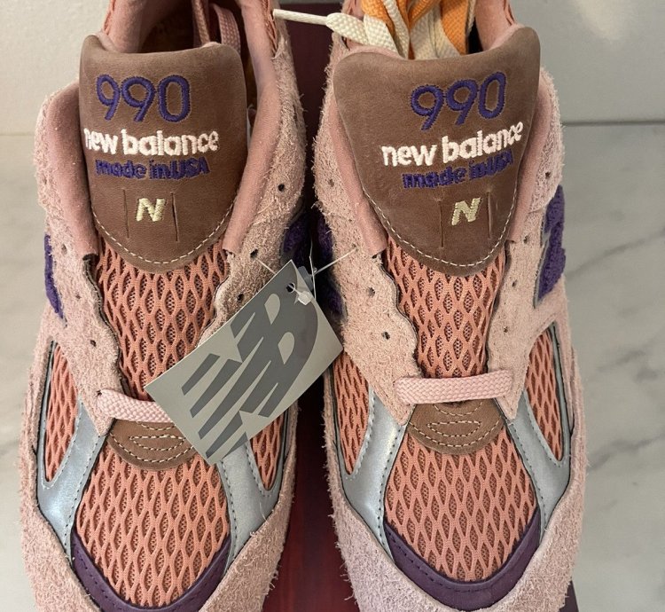 New Balance Salehe Bembury Sand Be The Time Miusa 990v2